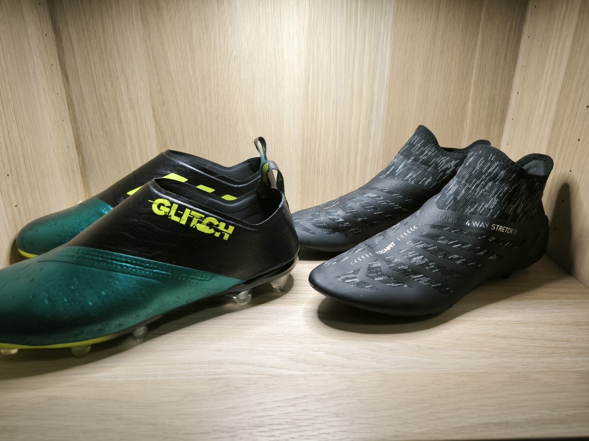 Adidas Glitch FG TF Bundle 2 Pairs Skins + 1 Socks US 9 UK  display picture 2