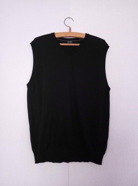 Men Olymp Sweater Black Wool 42 / XL / 50