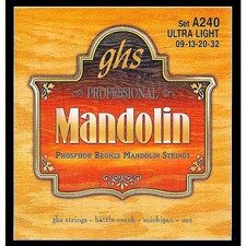 GHS Phosphor Bronze Mandolin Strings Ultra Li...