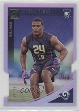 2018 Panini Donruss Rookie Press Proof Silver Die-Cut 6/75 Micah Kiser #394 0c6