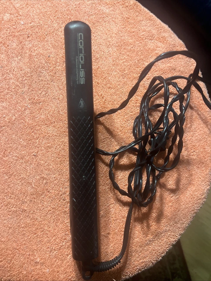 Corioliss 1” Alisado Profesional Plancha Negra Modelo E038 Acorde Giratorio Foto 3 de 4