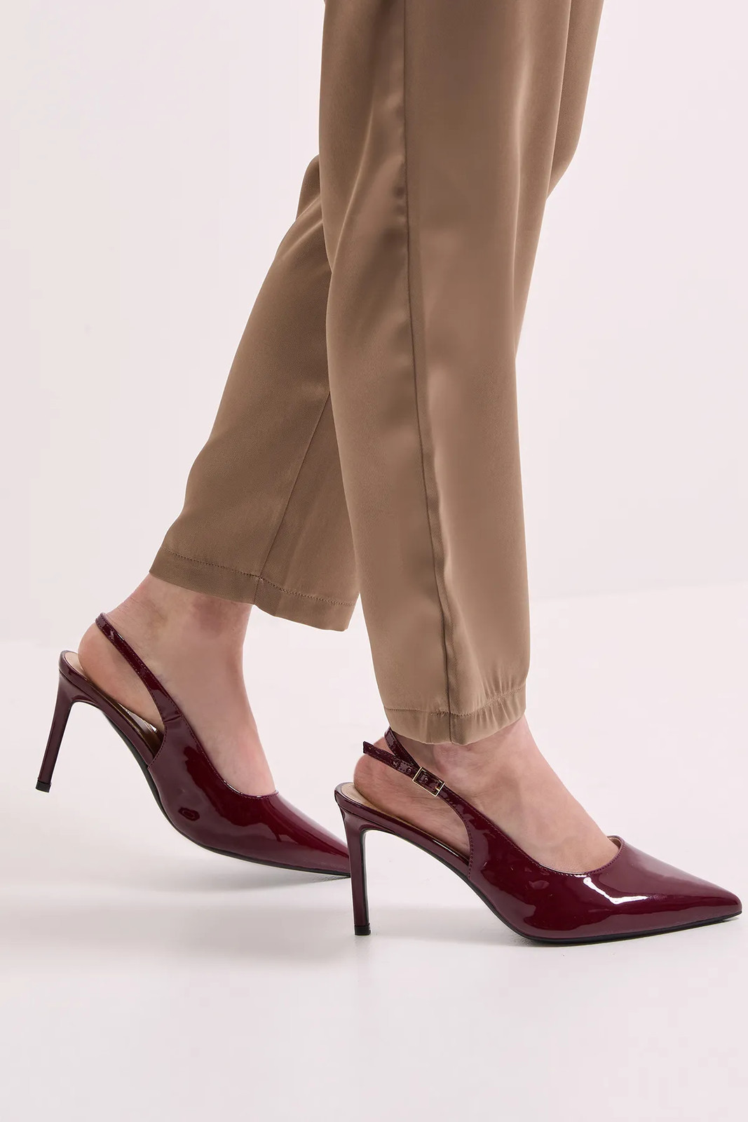 Zapatos de corte Dorothy Perkins borgoña para mujer ropa de día tacones