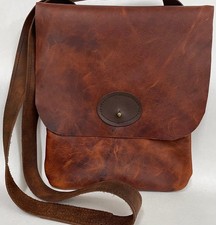 HAVERSACK WAXED RUSHMORE LEATHER MUZZLELOADER POSSIBLES BAG USA MADE FREE SHIP