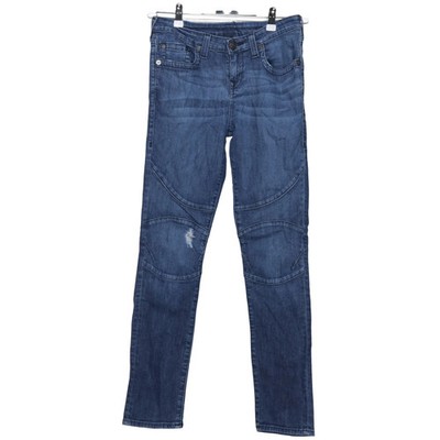 True Religion, Jeans, Größe: 176, Blau, Baumwolle/Elasthan, Einfarbig #kIK