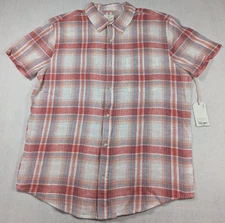 Mutual Weave - Men's Shirt - Bonfire Plaid - Size: XL