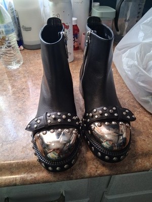 alexander mcqueen boots women