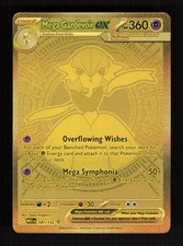 Mega Gardevoir ex - 187/132 - Pokemon Mega Evolution Mega Hyper Rare Gold NM on eBay
