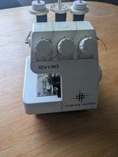 Sew Land Overlock Machine with Accessories Sewing Serger