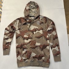 Gymshark Men s Medium Camo Hoodie Athleisure Sweatshirt Long Sleeve Pullover