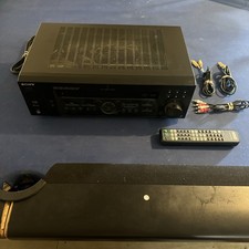 Sony STR-DE475 Digital AV Receiver 5.1 Channel Cinema Sound  Remote Bundle NICE