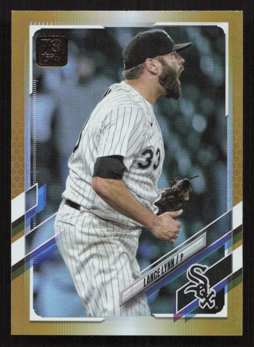 2021 Topps Update Lance Lynn Gold Foil #US282 Card