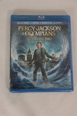 Percy Jackson & the Olympians The Lightning Thief Blu Ray + DVD Movie New Sealed