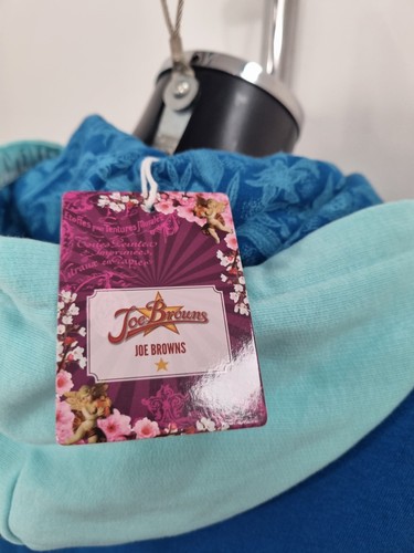 Joe Browns Blue Floral Embroidered Hooded Jacket UK18 - Picture 3 of 7