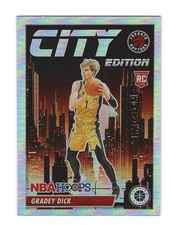 2023-24 Panini Nba Hoops Premium Stock - City Edition Gradey Dick #6  Prizm (RC)