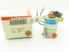 Honeywell Skinner V5H63980 Solenoid Valve 3-Way 120VAC 1/8" NPT Manual Shut-Off