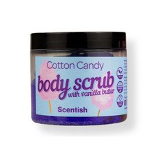 Body Scrub Cotton Candy Sugar Scrub Candyfloss Vanilla Scent Scentish