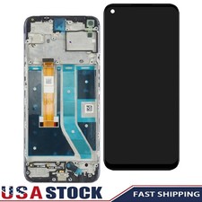 Replace For OnePlus Nord N100 LCD Display Touch Screen Digitizer Assembly Frame
