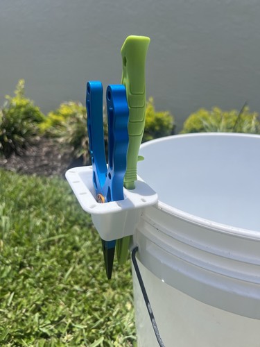 Bucket Buddy Mini Fishing Tool Organizer Knife Holder & Pliers Caddy ...