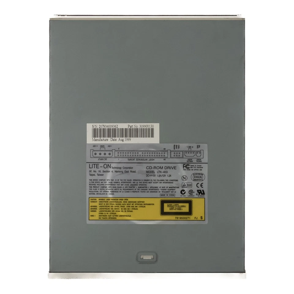 Intern Laufwerk LITEON LTN-403 CD-ROM DRIVE ATA/IDE 5.25 Zoll - Bild 3 von 3