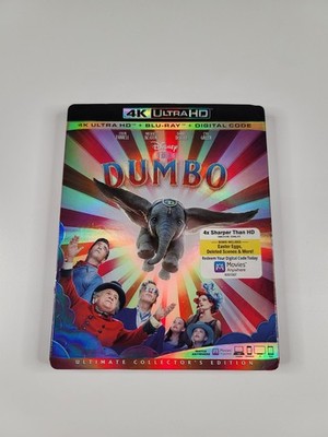 Disney Dumbo: Ultimate Collector's Edition (4K UHD/Blu-Ray/Digital) New Read 