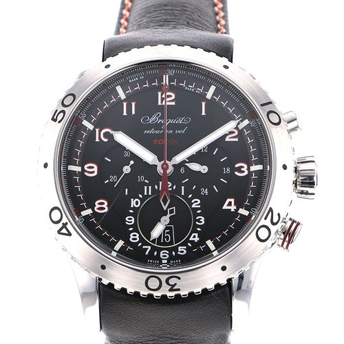 Breguet Type Xxii 3880ST/H2/3XV Automatic winding 44mm Black