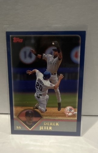 Derek Jeter #400 2003 Topps card