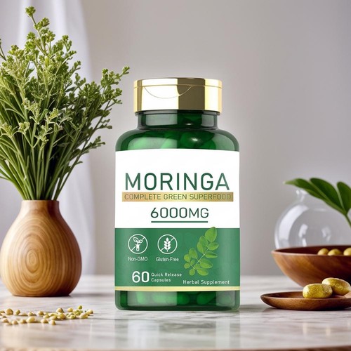 Moringa Gummies 6000 mg Superfood Antioxidant & Immune Support - Picture 7 of 10