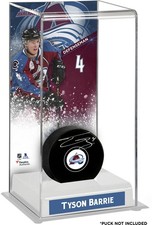 Tyson Barrie Colorado Avalanche Deluxe Tall Hockey Puck Case - Fanatics