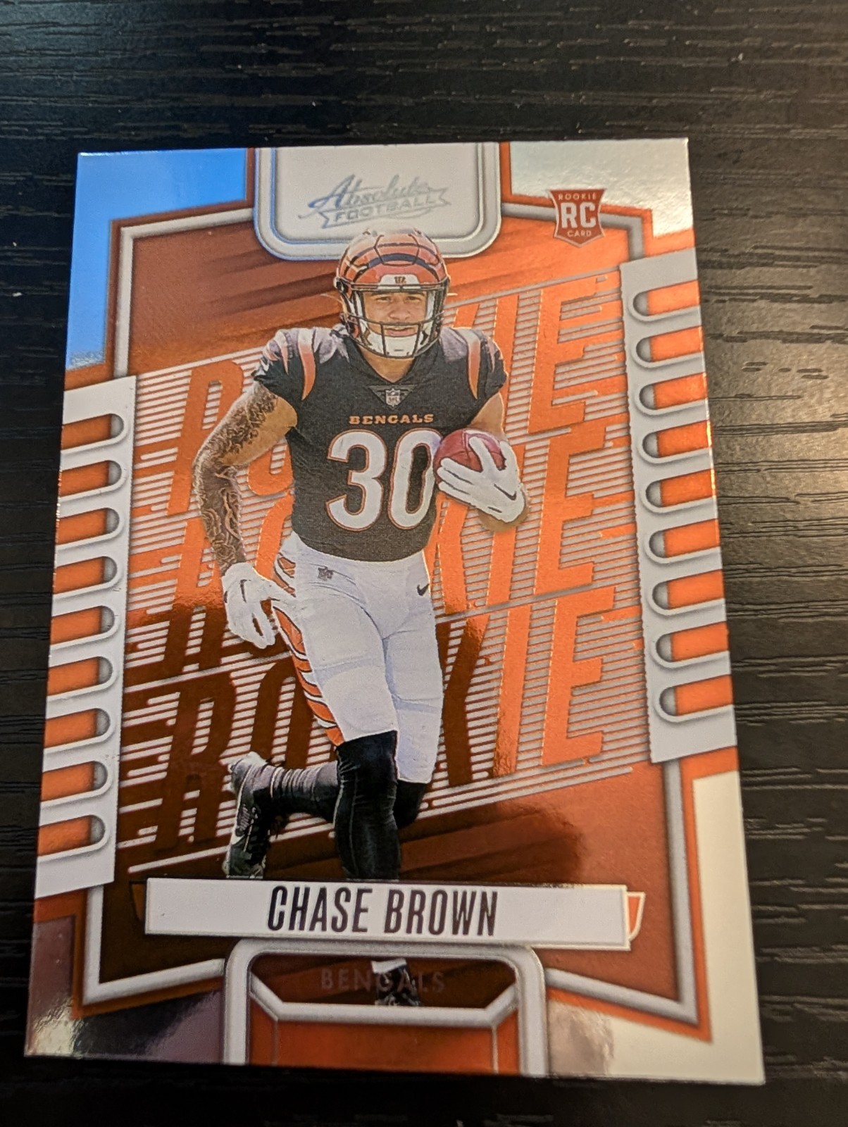 2023 Panini Absolute #142 Chase Brown RC Rookie Cincinnati Bengals Retail 🔥
