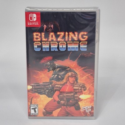 Blazing Chrome Nintendo Switch Limited Run #048 Brand New Sealed