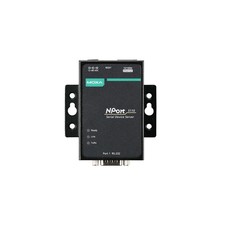 MOXA NPort 5110-1 Port Serial Device Server, 10/100 Ethernet, RS232, DB9 Male