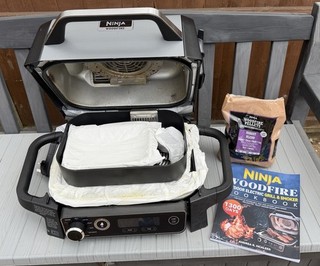 Ninja Woodfire Electric BBQ Grill & Smoker OG701UK