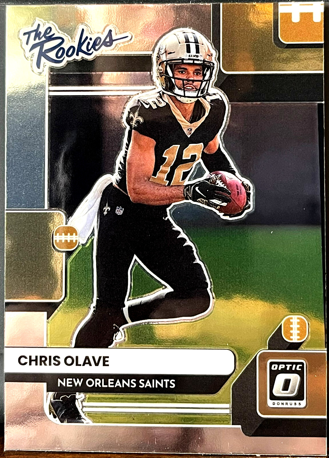 2022 Donruss Optic The Rookies #7 Chris Olave RC New Orleans Saints