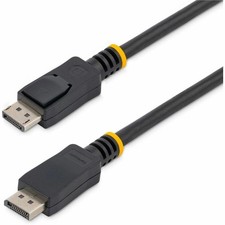 StarTech 15ft DisplayPort 1.2 Cable 4K Male DISPLPORT15L10PK