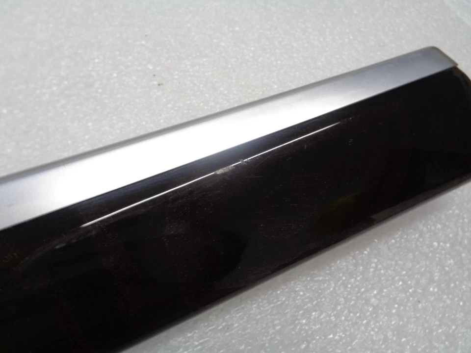 Painel dianteiro esquerdo da porta do lado do motorista 2011-2016 BMW 535i moldura de acabamento fabricante de equipamento original AK2511177 - Imagem 2 de 4