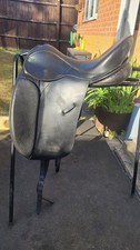Ideal Jessica Dressage Saddle BLACK 17.5 MW