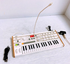 KORG microKORG S MK-1S Synthesizer Vocoder w/Mic Cable AC Adapter Tested japan
