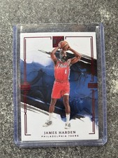 Panini 2022-23 Impeccable James Harden Philadelphia 76ers #39 Basketball Card
