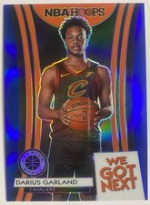 Darius Garland RC 2019-20 NBA Hoops We Got Next Premium Blue Prizm Cavaliers