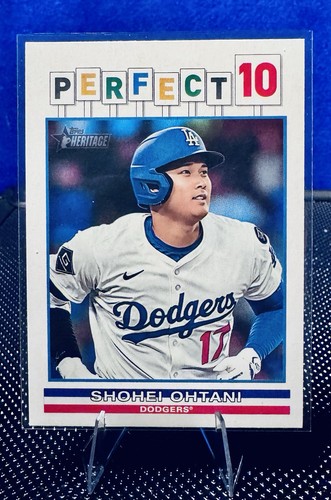 2025 Topps Heritage High Number Shohei Ohtani Perfect 10 #P10-3
