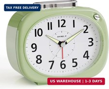 AYRELY  4.5" Loud Analog Alarm Clock for Heavy Sleepers, 100 dB Alarm Sound