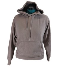 PINK Victoria's Secret Hoodie Women XS Mauve Brown Cotton Classic Pocket Logo