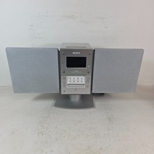 Sony Micro Hi-Fi System CMT-MD1 MiniDisc CD Player Radio Stereo Speakers Working