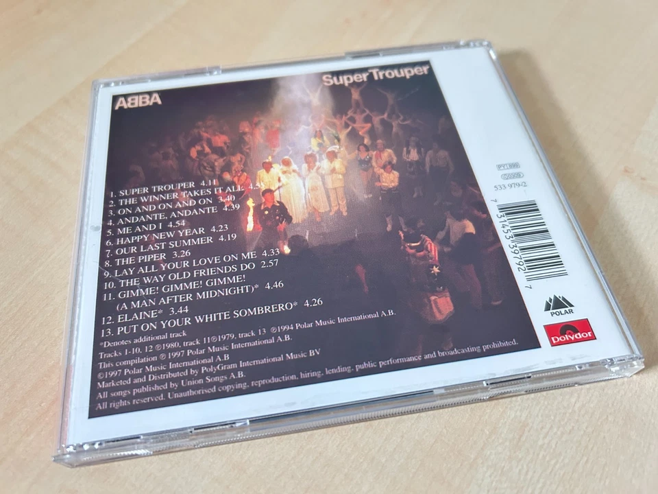 4x CD - ABBA (Remasters Serie: Arrival Super Trouper Abba Album) Bonustracks TOP - Bild 4 von 4