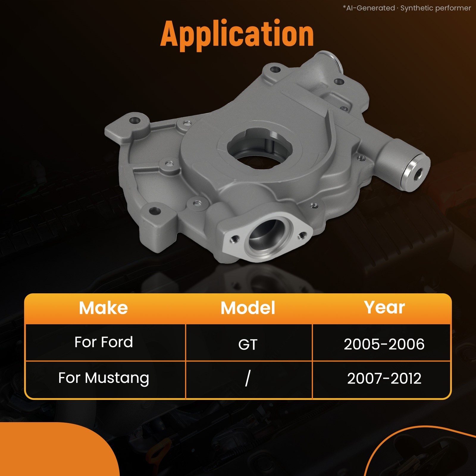 Ford GT 2005-2006 Oil pump