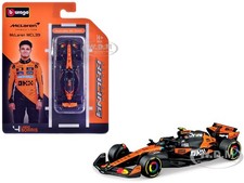 MCLAREN MCL39 #4 NORRIS WINNER F1 "AUTRALIAN GP" (2025) 1/64 BY BBURAGO 58001 LN