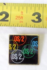 IBM OS/2 Advertising Lapel Pin Vintage New Ol...