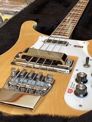 E-Bassgitarre Rickenbacker 4003 Mapleglo MG 2012 Natural mit Hartschalenkoffer