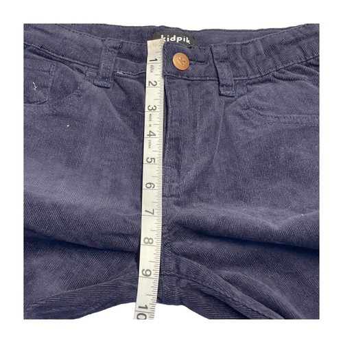 Kidpik Pants Girls 14 Purple Corduroy 5-Pockets Mid-Rise Classic Straight Leg - Picture 5 of 6