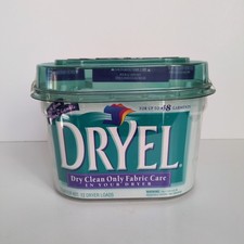 Dryel At Home Dry Cleaner Only Fabric Care in Your Dryer 12 loads 48 Garments